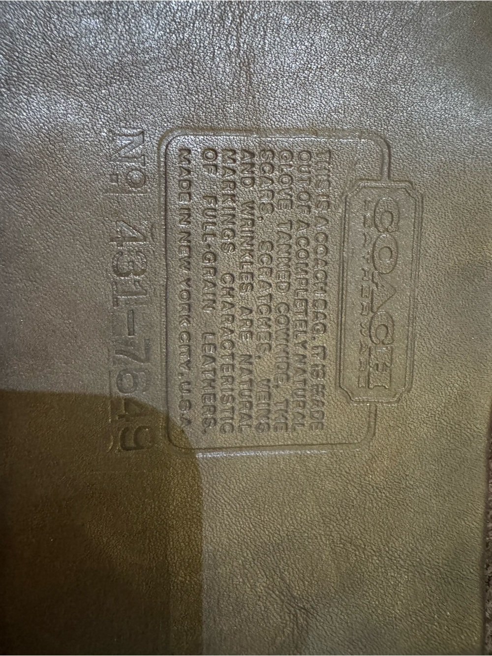 Coach Vintage XL Duffle - Picture 2 of 8